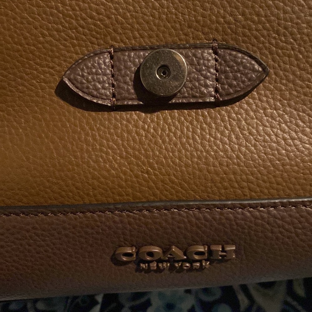 NWOT Authentic Coach Mens Messenger bag - Picture 11 of 16